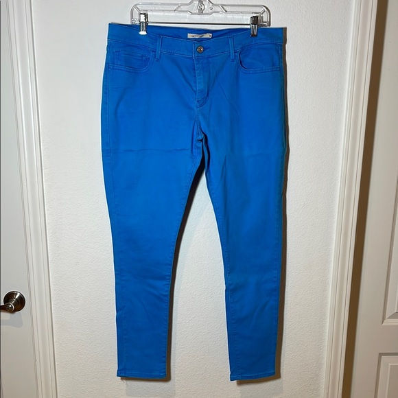 Levi’s 710 Stretch Light Blue Skinny Jeans - Picture 9 of 14